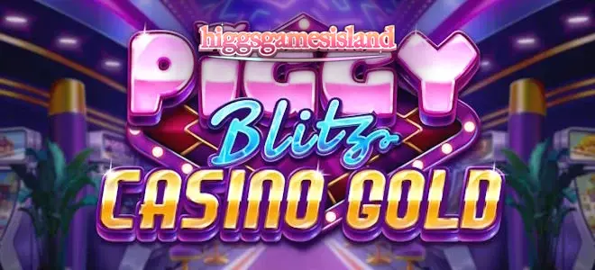 Tampilan visual permainan slot Piggy Blitz Casino Gold dengan tema kemewahan